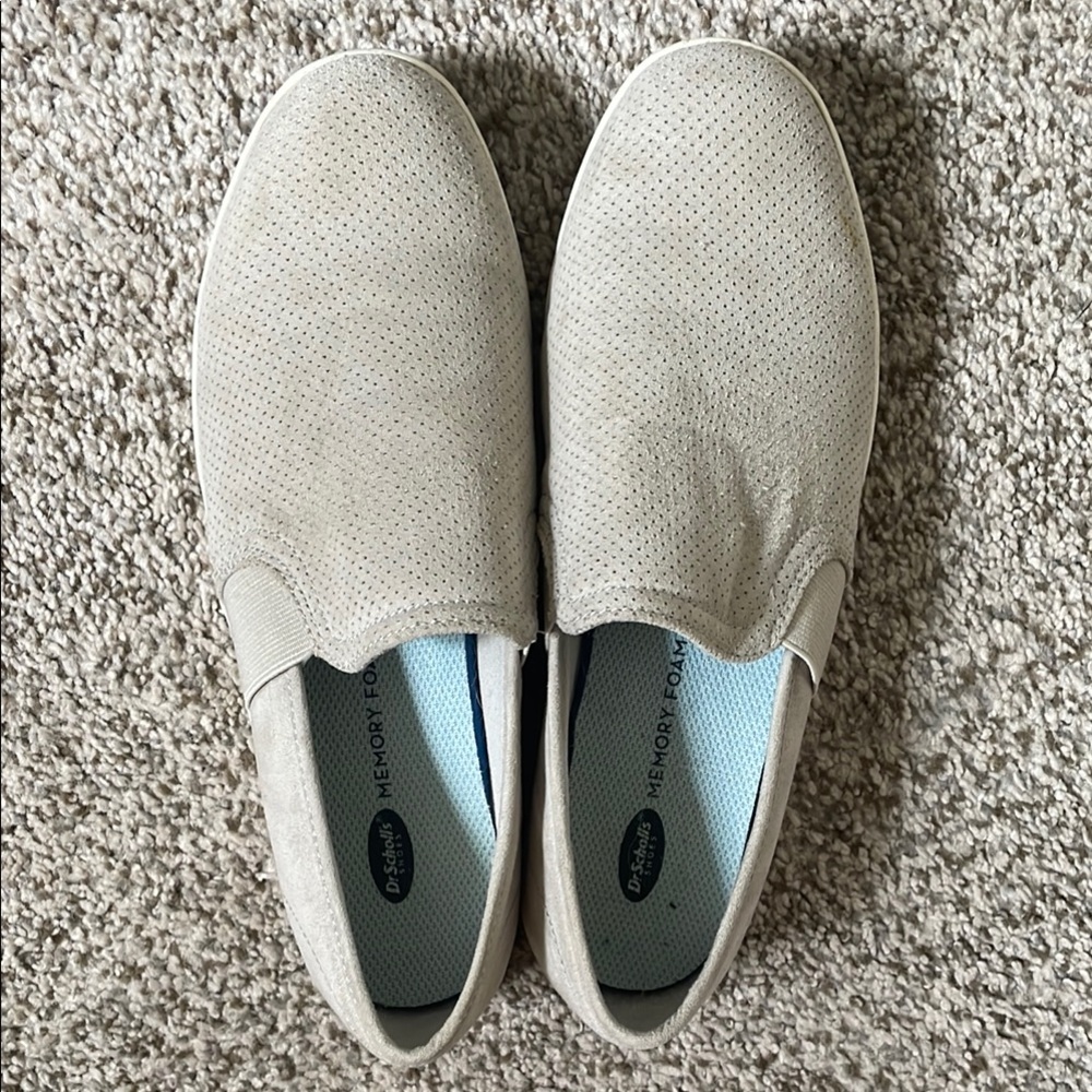 Dr. Scholl's Beige Slip-On Shoes
